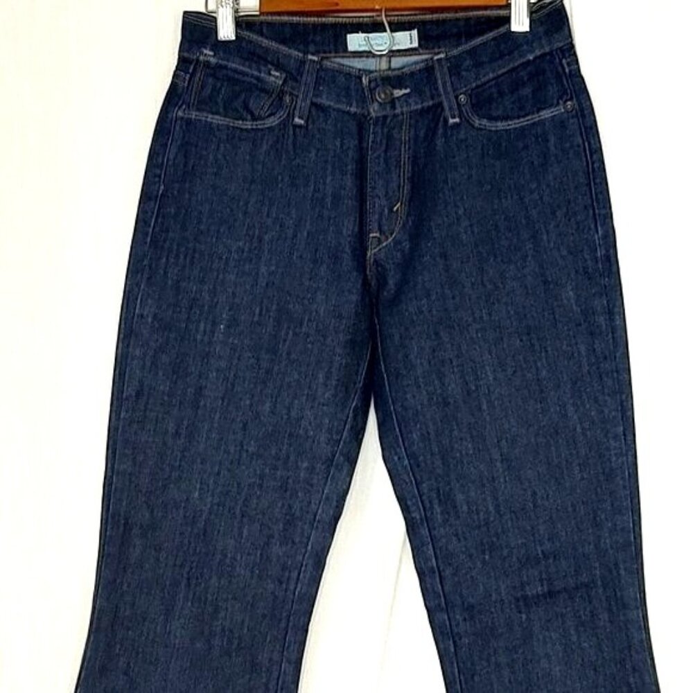 Levis 544 Boot Cut Jeans Mid-Rise Dark Wash Ultimate Lift 4 Y2K - Picture 4 of 9